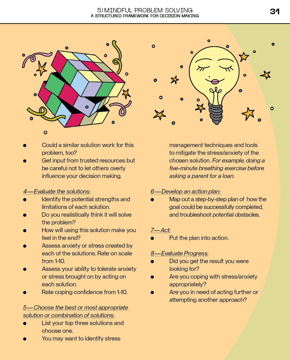 Chapter 5 - Mindful problem solving steps continued